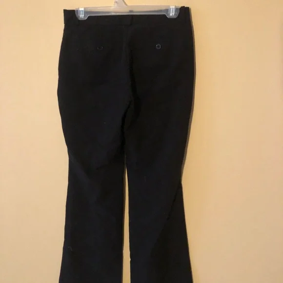slim fit dress slacks Pull-on seamed trouser denim | Oat | by Lysse NY